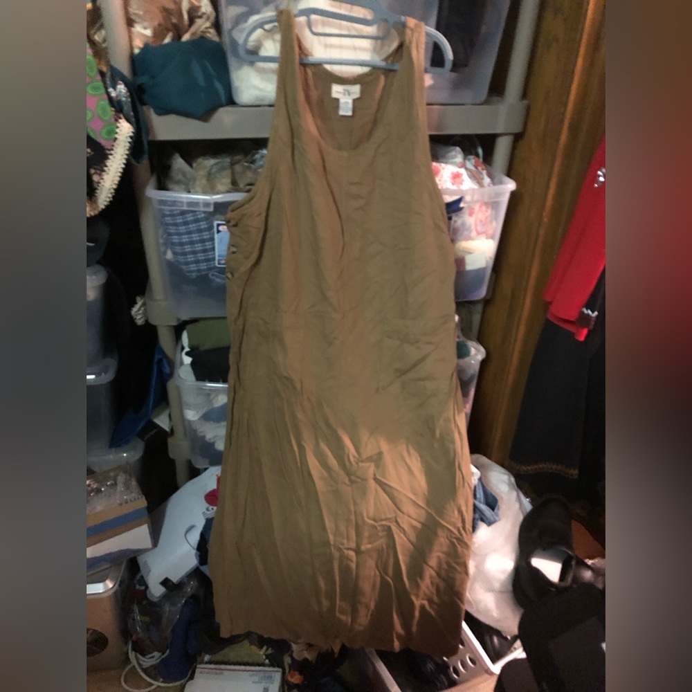 Vintage Original TY Wear Tencel Overall Dress- 650 $40 or $35 w/offer